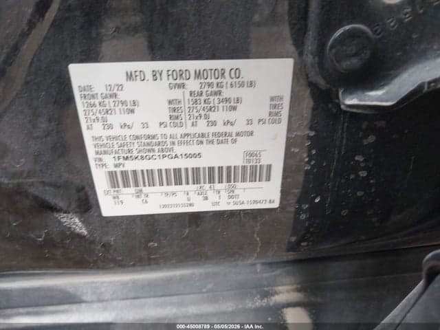 2023 FORD EXPLORER ST 9