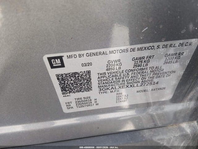2020 GMC TERRAIN AWD DENALI 9