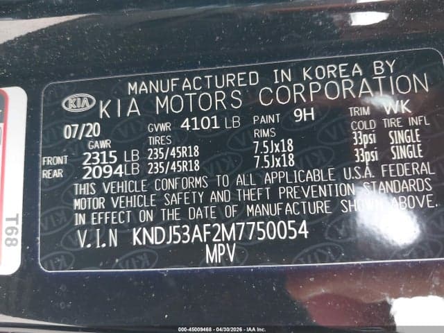 2021 KIA SOUL TURBO 9