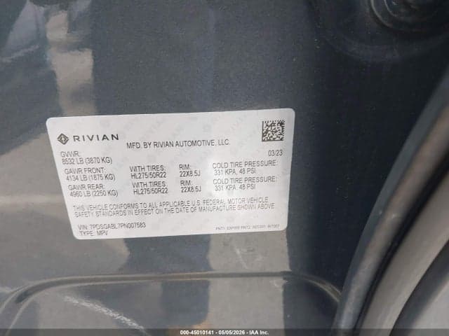 2023 RIVIAN R1S LAUNCH EDITION 9