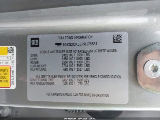 2024 GMC YUKON 4WD AT4 9