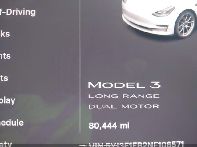 2022 TESLA MODEL 3 LONG RANGE DUAL MOTOR ALL-WHEEL DRIVE 7