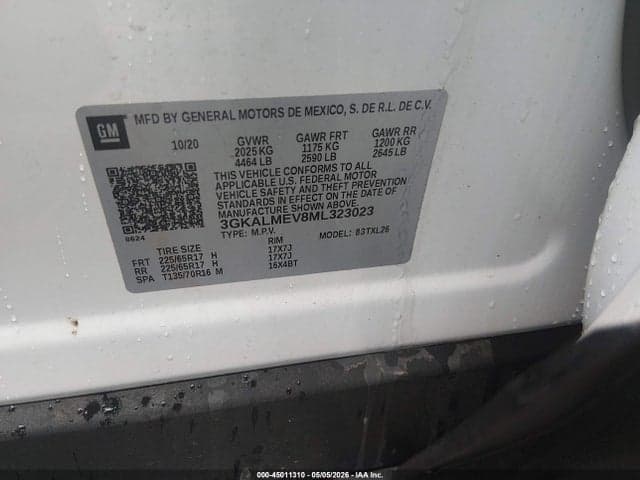2021 GMC TERRAIN FWD SLE 9