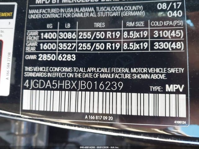 2018 MERCEDES-BENZ GLE 350 4MATIC 9