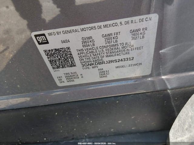2024 CHEVROLET BLAZER EV EAWD 2LT 9
