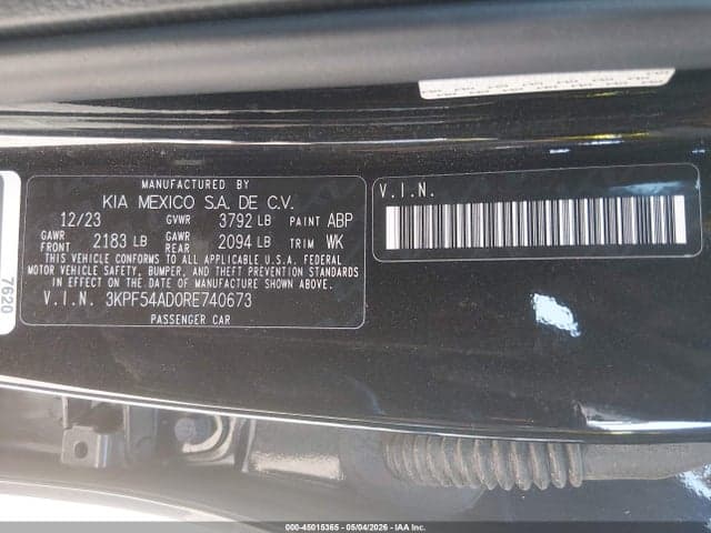 2024 KIA FORTE GT-LINE 9