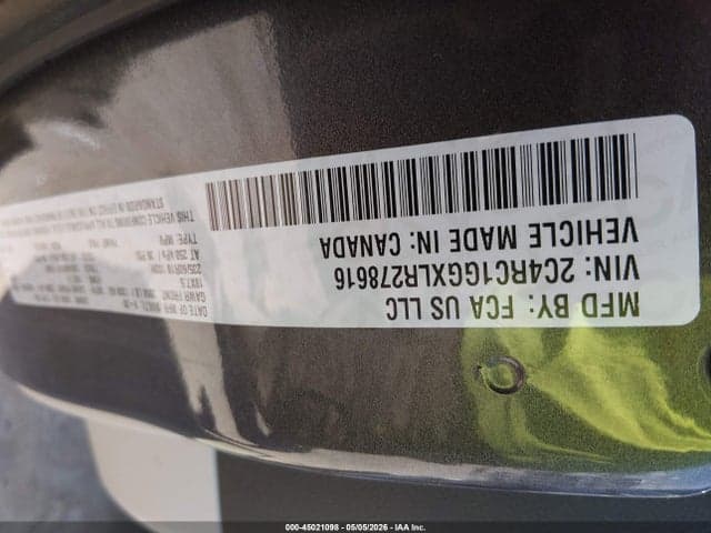 2020 CHRYSLER PACIFICA LIMITED 9