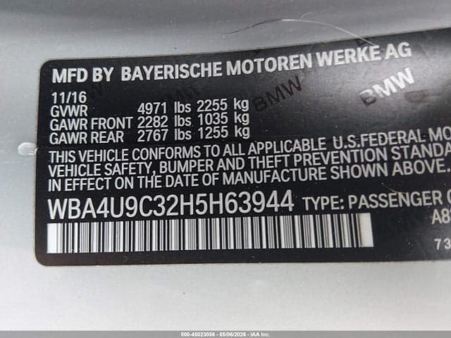 2017 BMW 430I XDRIVE 9