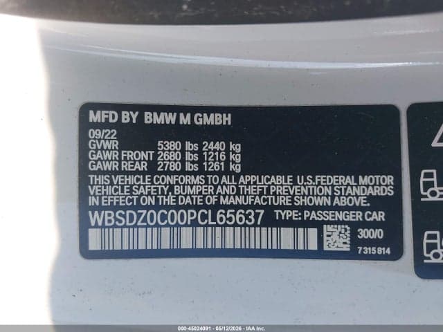 2023 BMW M8 CABRIOLET COMPETITION 9