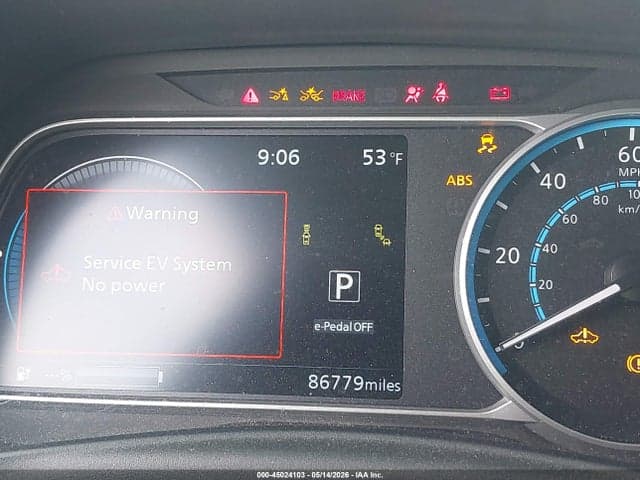 2020 NISSAN LEAF SV PLUS 62 KWH 7