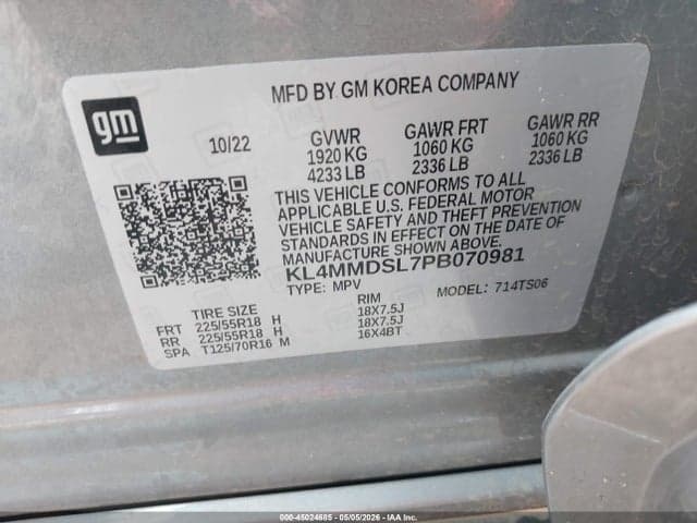 2023 BUICK ENCORE GX SELECT FWD 9