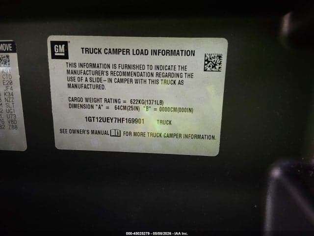 2017 GMC SIERRA 2500HD 9