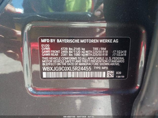 2020 BMW X1 XDRIVE28I 9