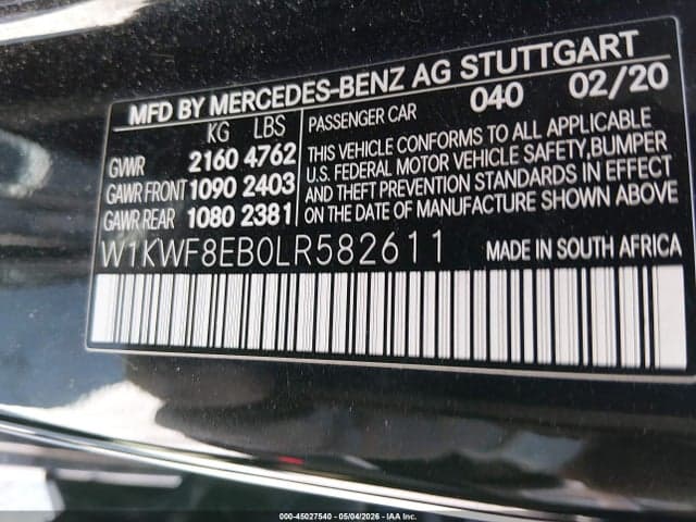 2020 MERCEDES-BENZ C 300 4MATIC 9