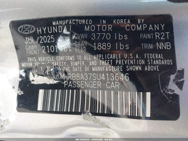 2025 HYUNDAI VENUE SE 9