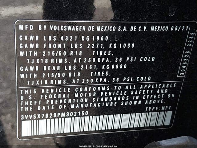 2023 VOLKSWAGEN TAOS 1.5T SE 9