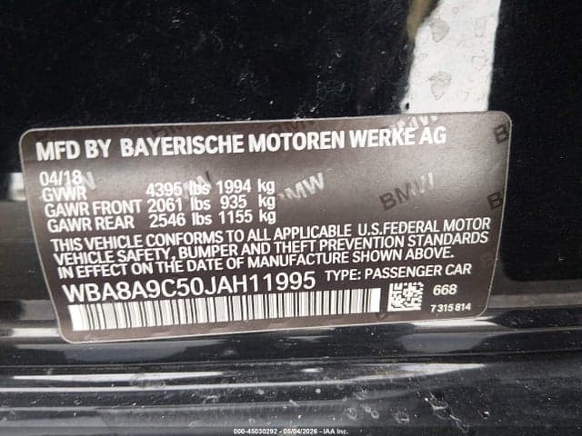 2018 BMW 320I 9