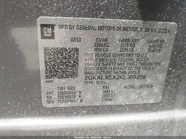 2019 GMC TERRAIN DENALI 9