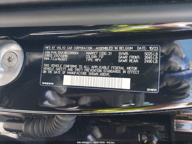 2024 VOLVO XC40 B5 CORE BRIGHT THEME/B5 CORE DARK THEME 9