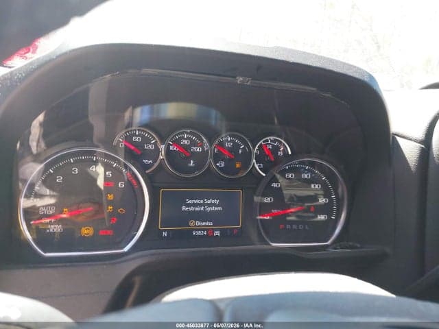 2021 CHEVROLET SILVERADO 1500 4WD STANDARD BED RST 7