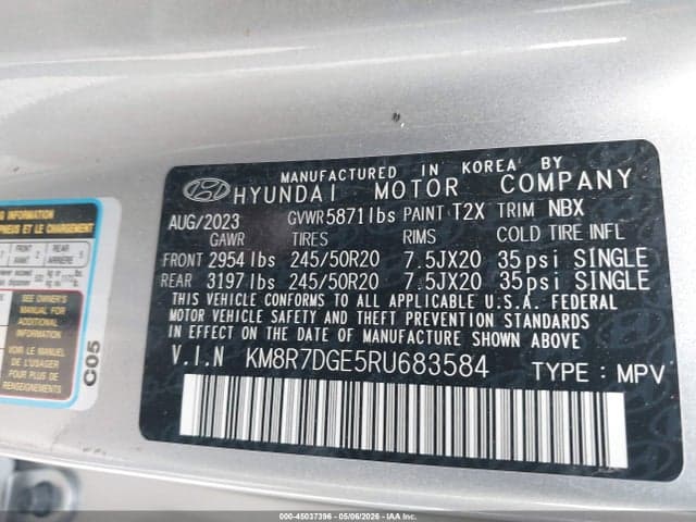 2024 HYUNDAI PALISADE CALLIGRAPHY 9