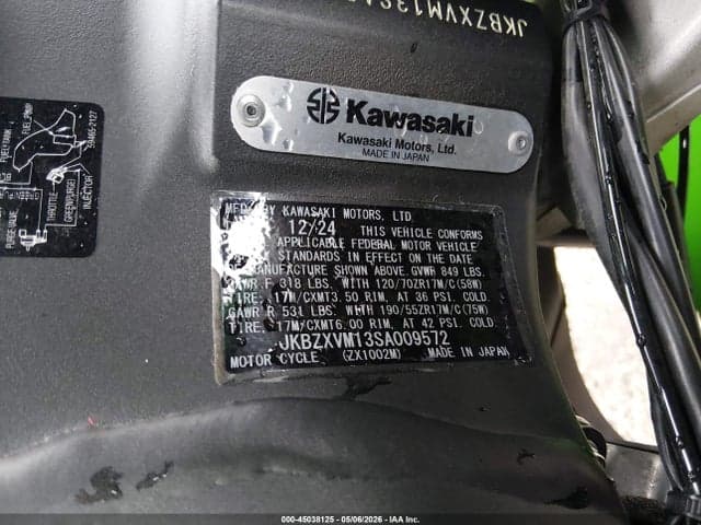 2025 KAWASAKI ZX1002 M 10