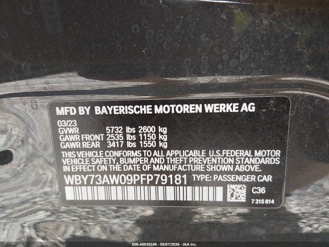 2023 BMW I4 EDRIVE40 9