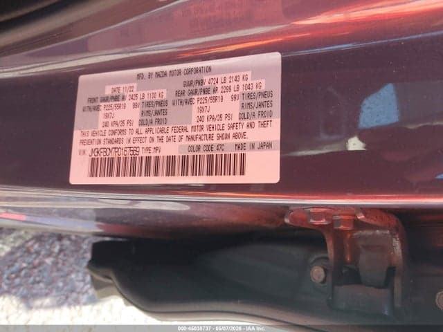 2023 MAZDA CX-5 2.5 S CARBON EDITION 9
