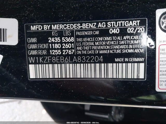 2020 MERCEDES-BENZ E 350 4MATIC 9