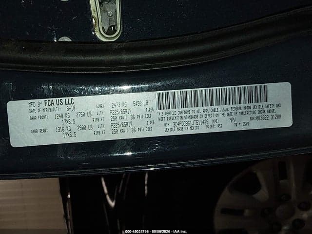 2018 DODGE JOURNEY SXT 9