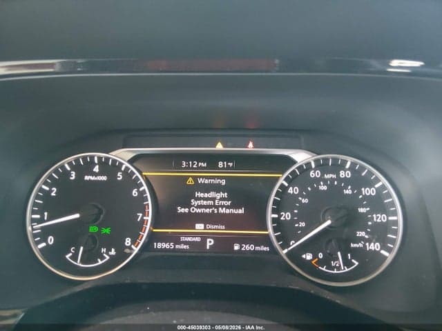 2022 NISSAN PATHFINDER SV 2WD 7