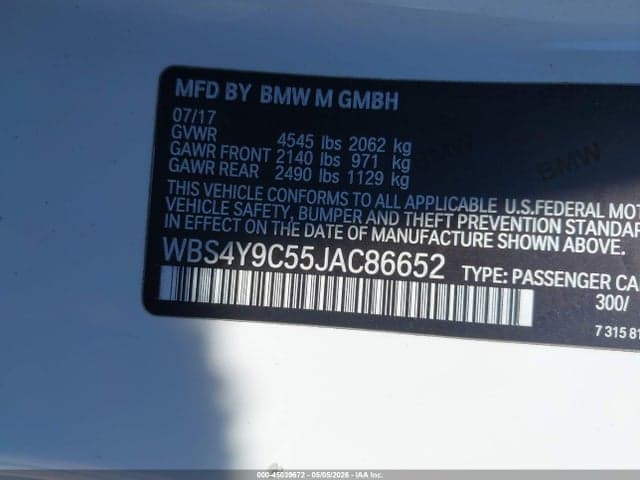 2018 BMW M4 9