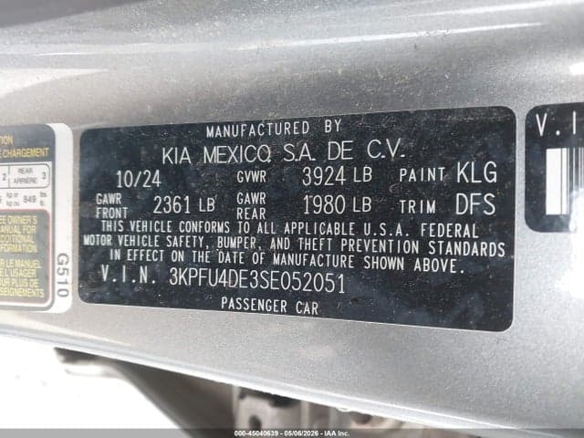 2025 KIA K4 EX 9
