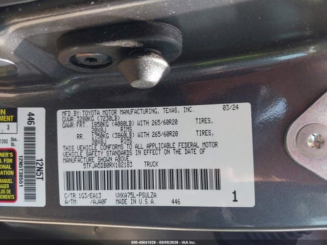 2024 TOYOTA TUNDRA LIMITED 9