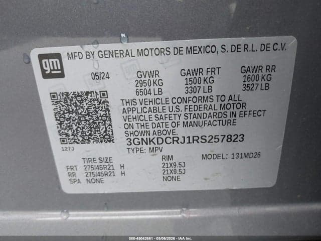 2024 CHEVROLET BLAZER EV EAWD RS 9