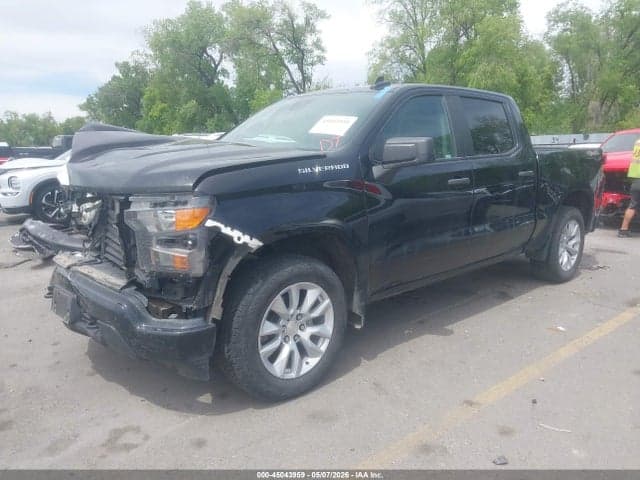 2022 CHEVROLET SILVERADO 1500 4WD SHORT BED CUSTOM 2