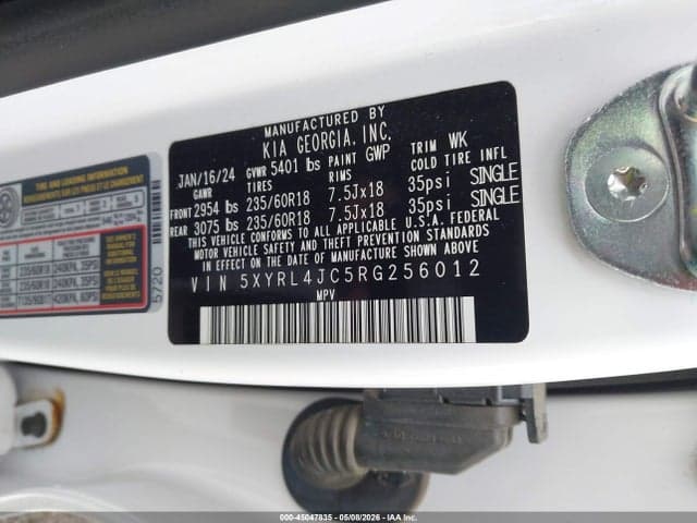 2024 KIA SORENTO S 9