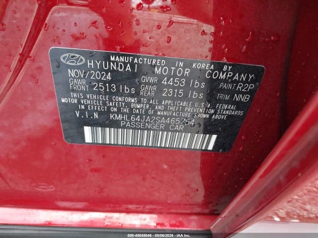 2025 HYUNDAI SONATA SEL 9