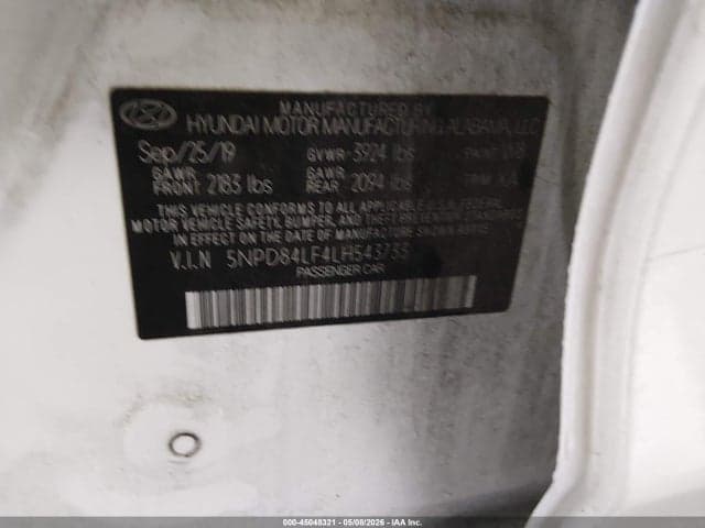 2020 HYUNDAI ELANTRA SEL 9