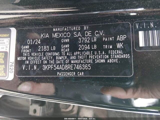 2024 KIA FORTE GT-LINE 9