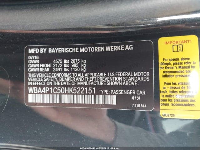 2017 BMW 440I 9