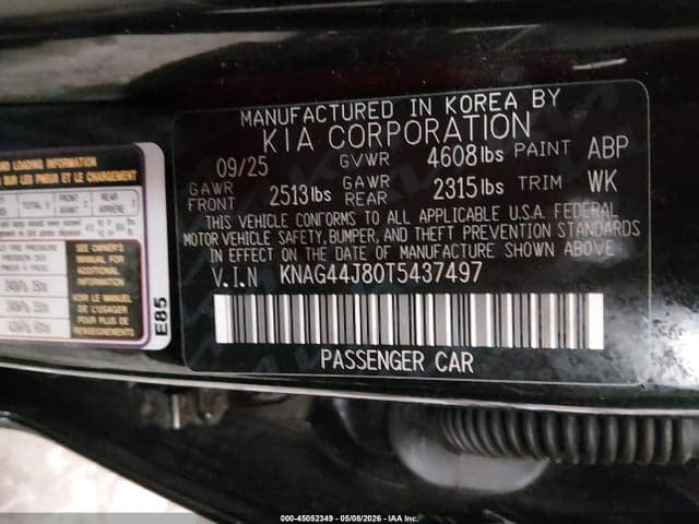 2026 KIA K5 GT 9