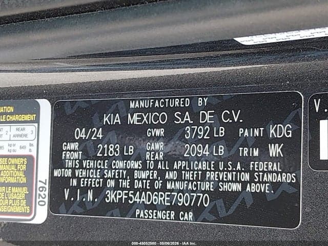 2024 KIA FORTE GT-LINE 9