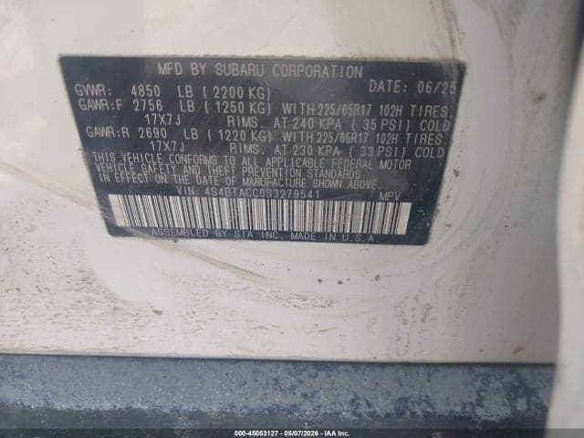 2025 SUBARU OUTBACK PREMIUM 9