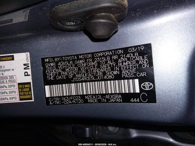 2020 TOYOTA COROLLA SE 9