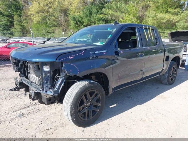 2022 CHEVROLET SILVERADO 1500 4WD SHORT BED CUSTOM 2