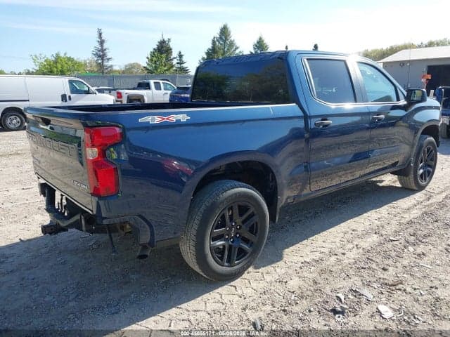 2022 CHEVROLET SILVERADO 1500 4WD SHORT BED CUSTOM 4