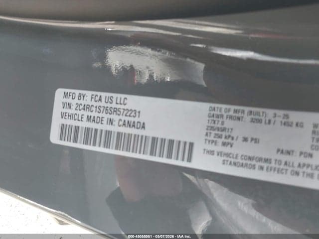 2025 CHRYSLER PACIFICA HYBRID SELECT 9