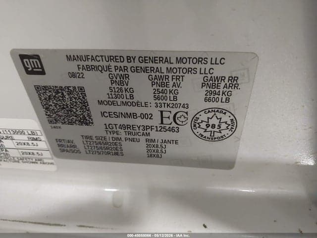 2023 GMC SIERRA 2500HD DENALI 8