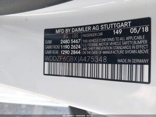 2018 MERCEDES-BENZ E 400 4MATIC 9